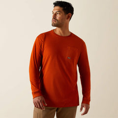 Rebar Cotton Strong WHLF T-Shirt Men - POTTER'S CLAY
