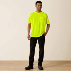Rebar Heat Fighter T-Shirt Men - NEON LIME