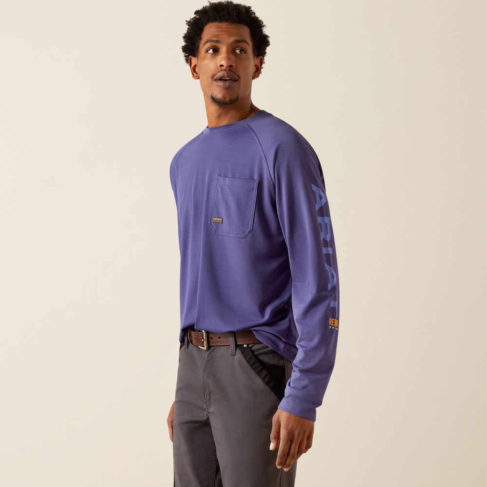 Rebar Heat Fighter T-Shirt Men - SKIPPER BLUE