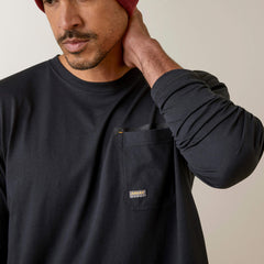 Rebar Workman Blueprint Men - BLACK