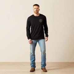 Ariat Easy Rider T-Shirt Men - BLACK