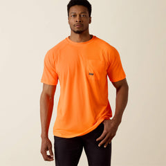 Rebar Heat Fighter T-Shirt Men - NEON ORANGE