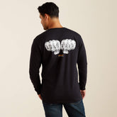 Rebar Cotton Strong Bare Knuckle T-Shirt Men - BLACK