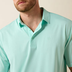 360 Airflow Classic Fit Polo Men - BEACH GLASS