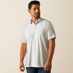 Team Logo Polo Men - HALOGEN BLUE