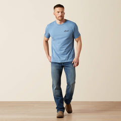 Ariat Cattle Co. T-Shirt Men - CORONET BLUE