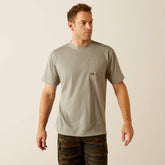 Rebar Heat Fighter Staple T-Shirt Men - WILD DOVE