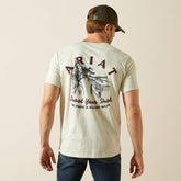 Ariat Straight Shooter T-Shirt Men - OATMEAL HEATHER