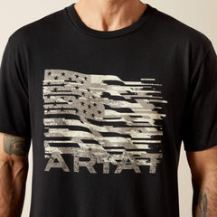 Ariat Freedom Flag T-Shirt Men - BLACK