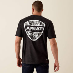 Ariat Digi Shield T-Shirt Men - GREY HEATHER