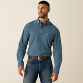 Jordi Fitted Shirt Men - POSEIDON GEO PRINT