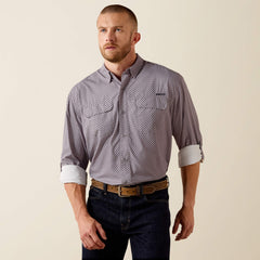Printed VentTEK Outbound Classic Fit Shirt Men - GREY