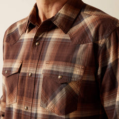Hodges Retro Fit Shirt Men - BROWN