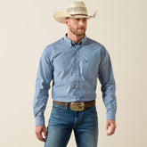 Pro Series Judah Fitted Shirt Men - POSEIDON STRIPE