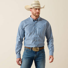 Pro Series Judah Fitted Shirt Men - POSEIDON STRIPE