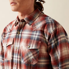 Harper Retro Fit Shirt Men - RUST