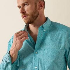 Wrinkle Free Cormac Fitted Shirt Men -