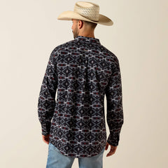 Printed 360 Airflow Classic Fit Shirt Men - BLACK