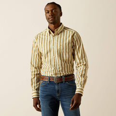 Brigham Fitted Shirt Men - TAN