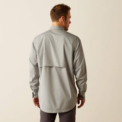 Rebar Made Tough VentTEK DuraStretch Work Shirt Men - CHARCOAL HEATHER