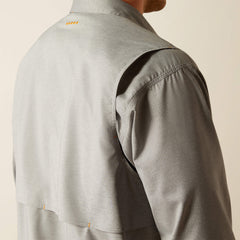 Rebar Made Tough VentTEK DuraStretch Work Shirt Men - CHARCOAL HEATHER