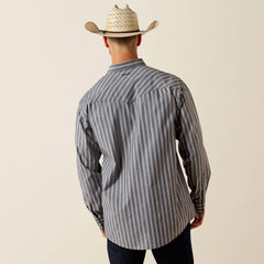 Pro Series Theron Classic Fit Snap Shirt Men - GREY STRIPE
