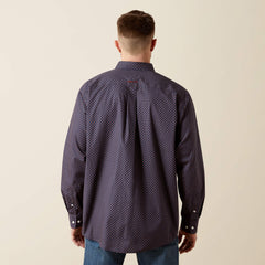 Wrinkle Free Briggs Classic Fit Shirt Men - NAVY