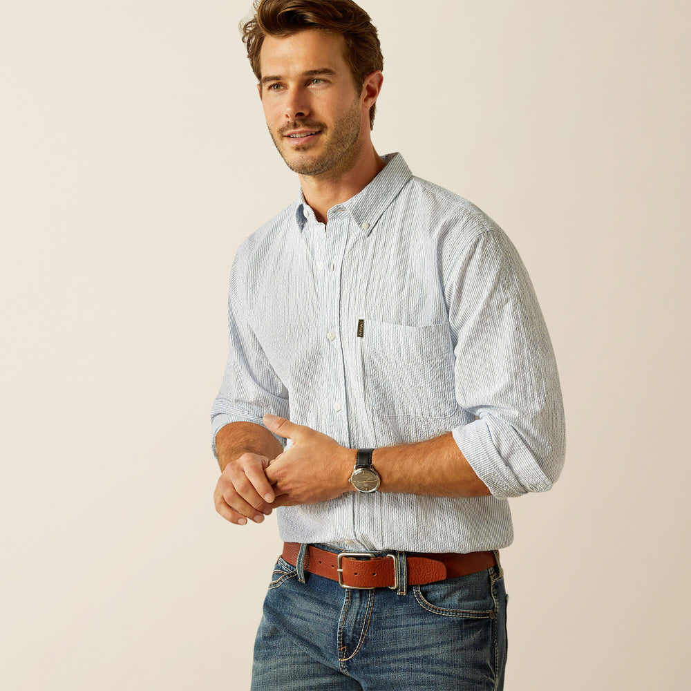 Grafham Shirt Men - BLUE STRIPE
