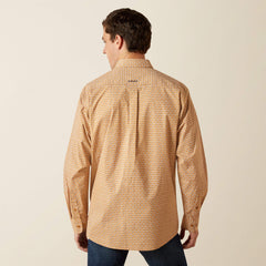 Burnis Classic Fit Shirt Men - TAN