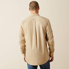 Team Penn Fitted Shirt Men - KHAKI/LIGHT BROWN