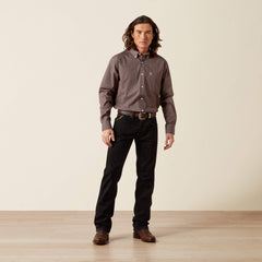Wrinkle Free Arthur Classic Fit Shirt Men - BROWN