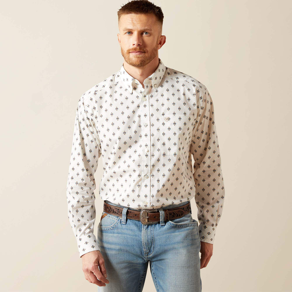 Thell Classic Fit Shirt Men - WHITE
