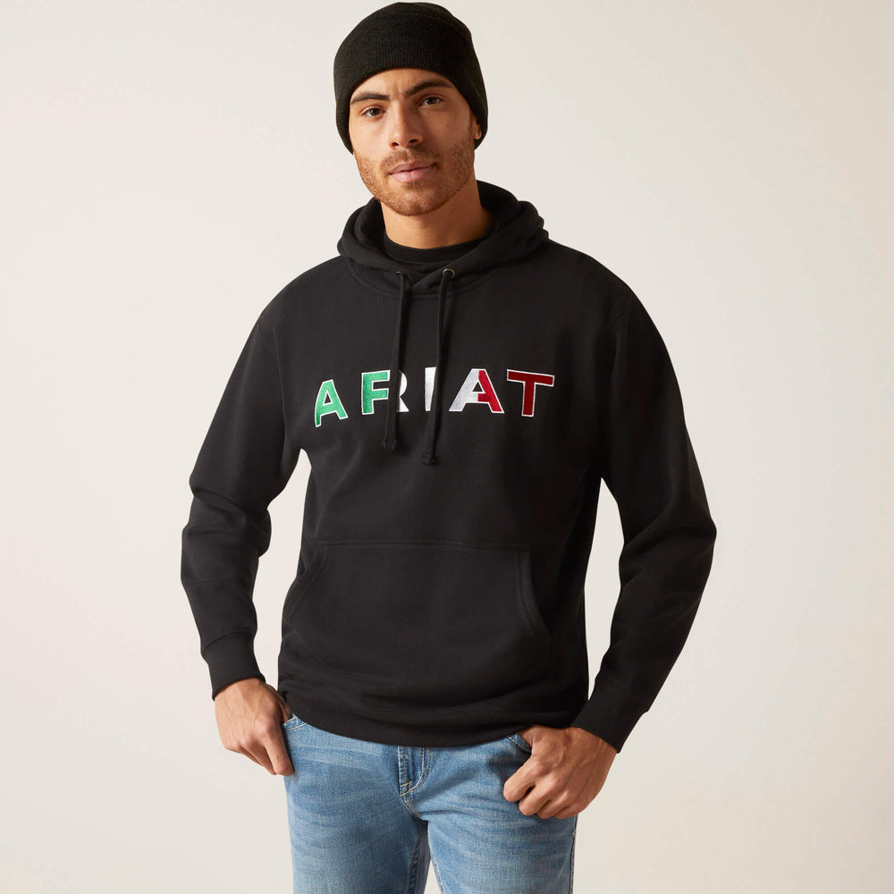 Mexico Hoodie Men - BLACK