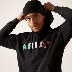 Mexico Hoodie Men - BLACK