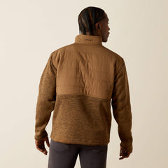 Caldwell Reinforced Snap Sweater Men - KHAKI