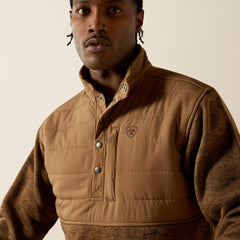 Caldwell Reinforced Snap Sweater Men - KHAKI