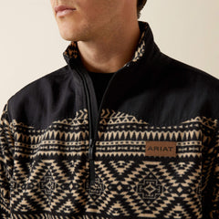 Basis Fleece Sweater Men - BLACK SOUTHWEST
