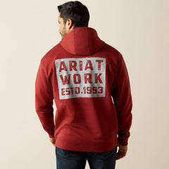 Rebar Workman Brickyard Hoodie Men - RUSSET BROWN