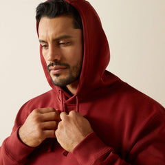 Rebar Workman Brickyard Hoodie Men - RUSSET BROWN