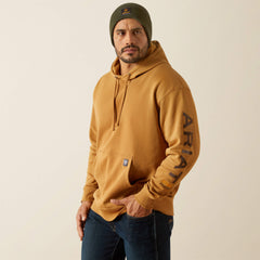 Rebar Graphic Hoodie Men - DIJON/MOLE