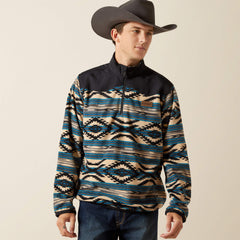 Basis Fleece Sweater Men - TEAL SOUTHWEST
