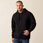 Ariat Embossed Logo Hoodie Men - BLACK