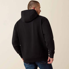 Ariat Embossed Logo Hoodie Men - BLACK