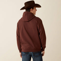 Ariat Carlsbad Canyon Hoodie Men - BROWN
