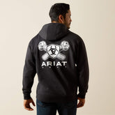 Rebar Workman Bolt Hoodie Men - CHARCOAL HEATHER