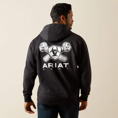 Rebar Workman Bolt Hoodie Men - CHARCOAL HEATHER