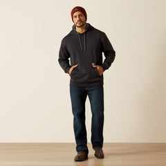 Rebar Workman Bolt Hoodie Men - CHARCOAL HEATHER