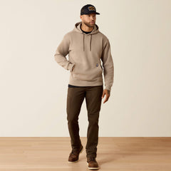 Rebar Lightweight Workhog Hoodie Men - GREIGE