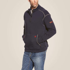 FR Polartec Fleece 1/4 Zip Top Men - NAVY