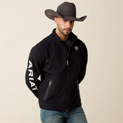 New Team Softshell Jacket Men - BLACK